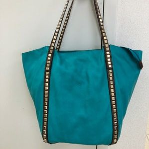 EUC turquoise handbag